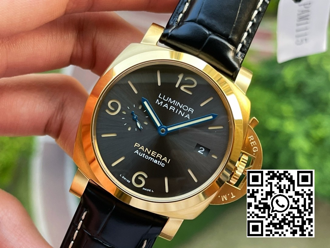 Panerai PAM01115 PAM1115 W VS Factory 1:1 Best Edition Gray Dial