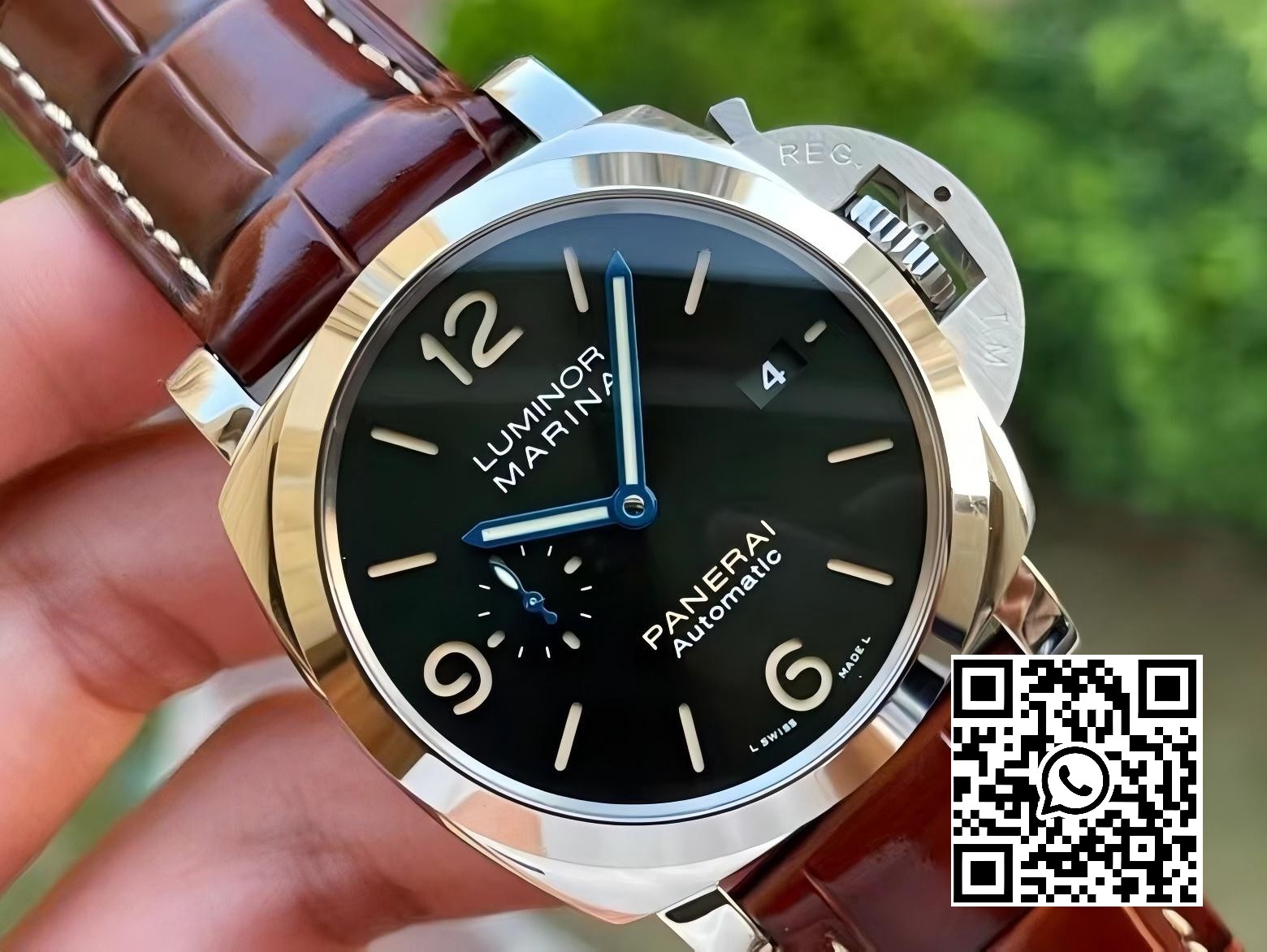 Panerai PAM01116 PAM1116 W VS Factory 1:1 Best Edition Green Dial