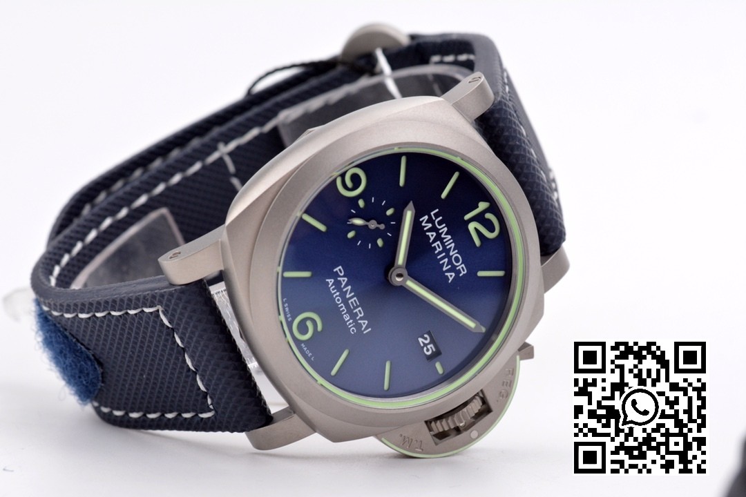 Panerai PAM01117 PAM1117 Titanium VS Factory 1:1 Best Edition Blue Dial