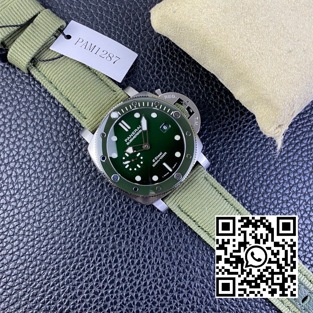 Panerai PAM01287 PAM1287 Y VS Factory 1:1 Best Edition Green Dial