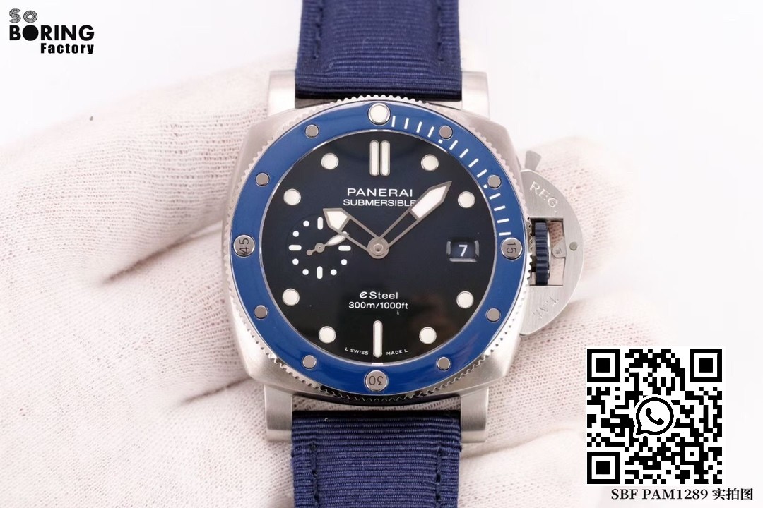 Panerai PAM01289 PAM1289 Y VS Factory 1:1 Best Edition Blue Dial