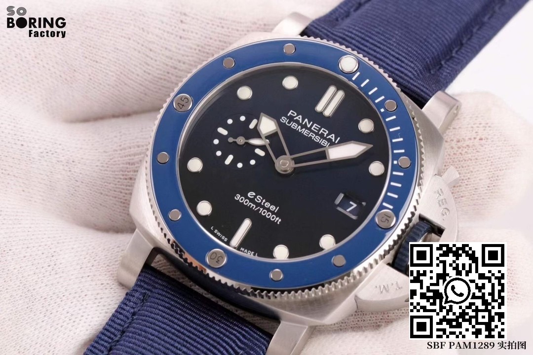 Panerai PAM01289 PAM1289 Y VS Factory 1:1 Best Edition Blue Dial