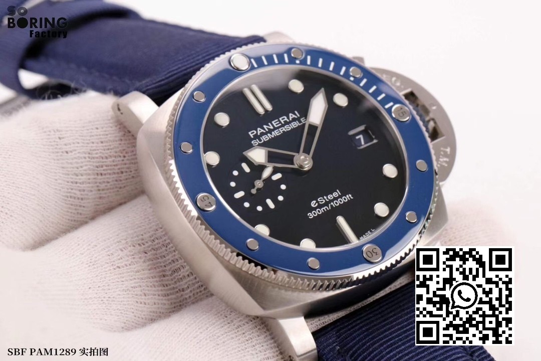 Panerai PAM01289 PAM1289 Y VS Factory 1:1 Best Edition Blue Dial