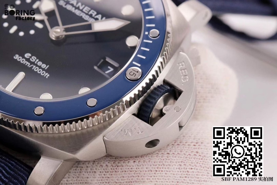 Panerai PAM01289 PAM1289 Y VS Factory 1:1 Best Edition Blue Dial