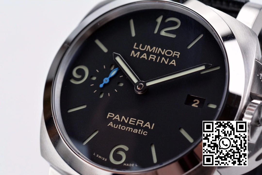 Panerai PAM001312 PAM1312 R VS Factory 1:1 Best Edition on Black Leather Strap P.9000 Super Clone V2