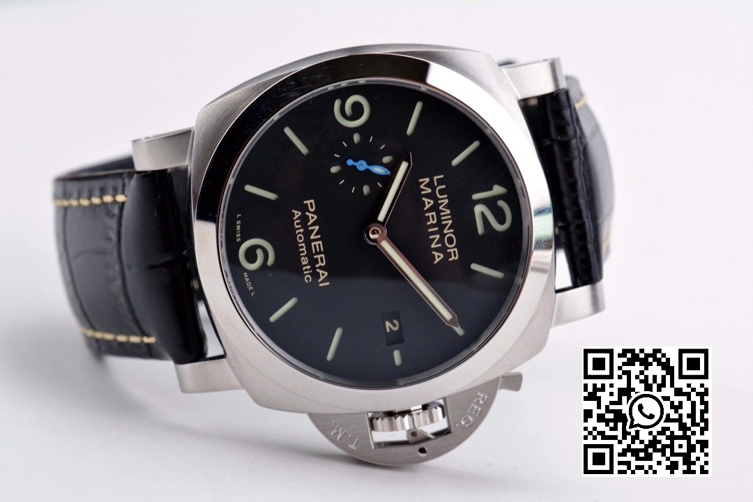 Panerai PAM001312 PAM1312 R VS Factory 1:1 Best Edition on Black Leather Strap P.9000 Super Clone V2