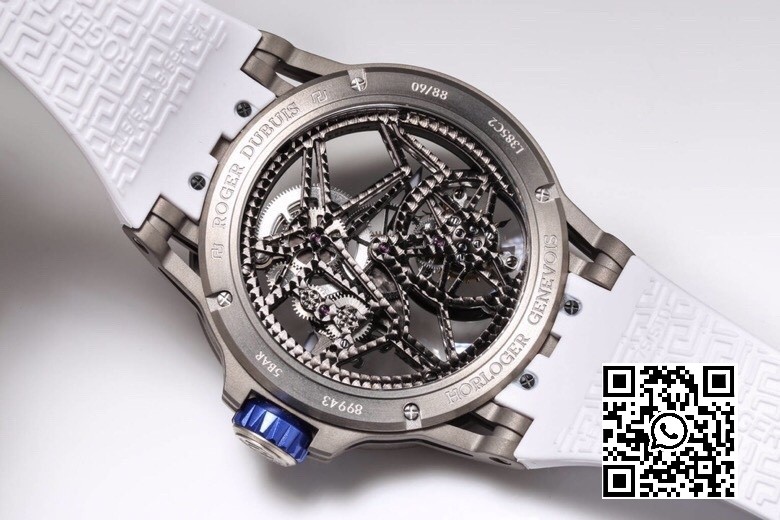 Roger Dubuis Excalibur RDDBEX0546 BBR Factory 1:1 Best Edition Skeleton Blue Dial