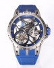 Roger Dubuis Excalibur RDDBEX0546 BBR Factory 1:1 Best Edition Skeleton Blue Dial 