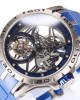 Roger Dubuis Excalibur RDDBEX0546 BBR Factory 1:1 Best Edition Skeleton Blue Dial 