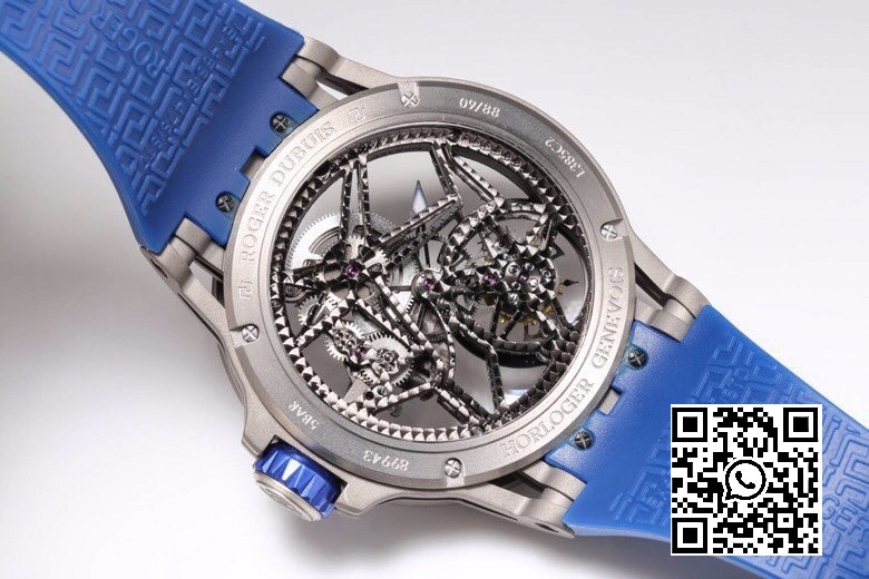 Roger Dubuis Excalibur RDDBEX0546 BBR Factory 1:1 Best Edition Skeleton Blue Dial 