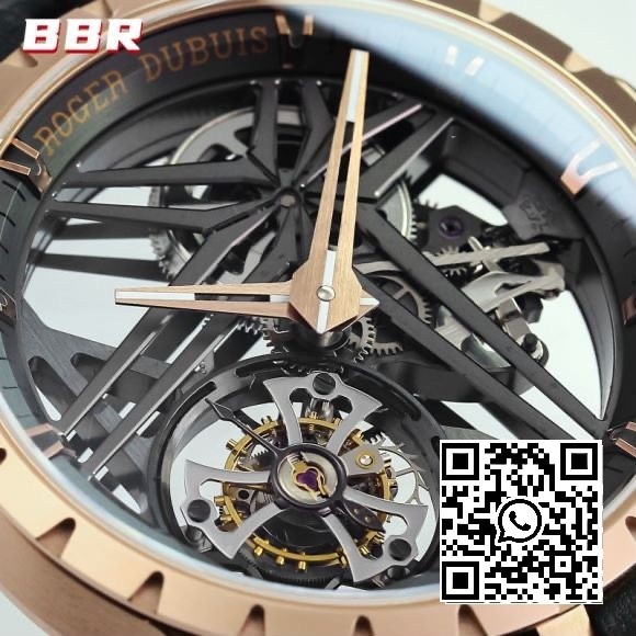 Roger Dubuis Excalibur RDDBEX0838 RG BBR Factory 1:1 Best Edition Skeleton Dial