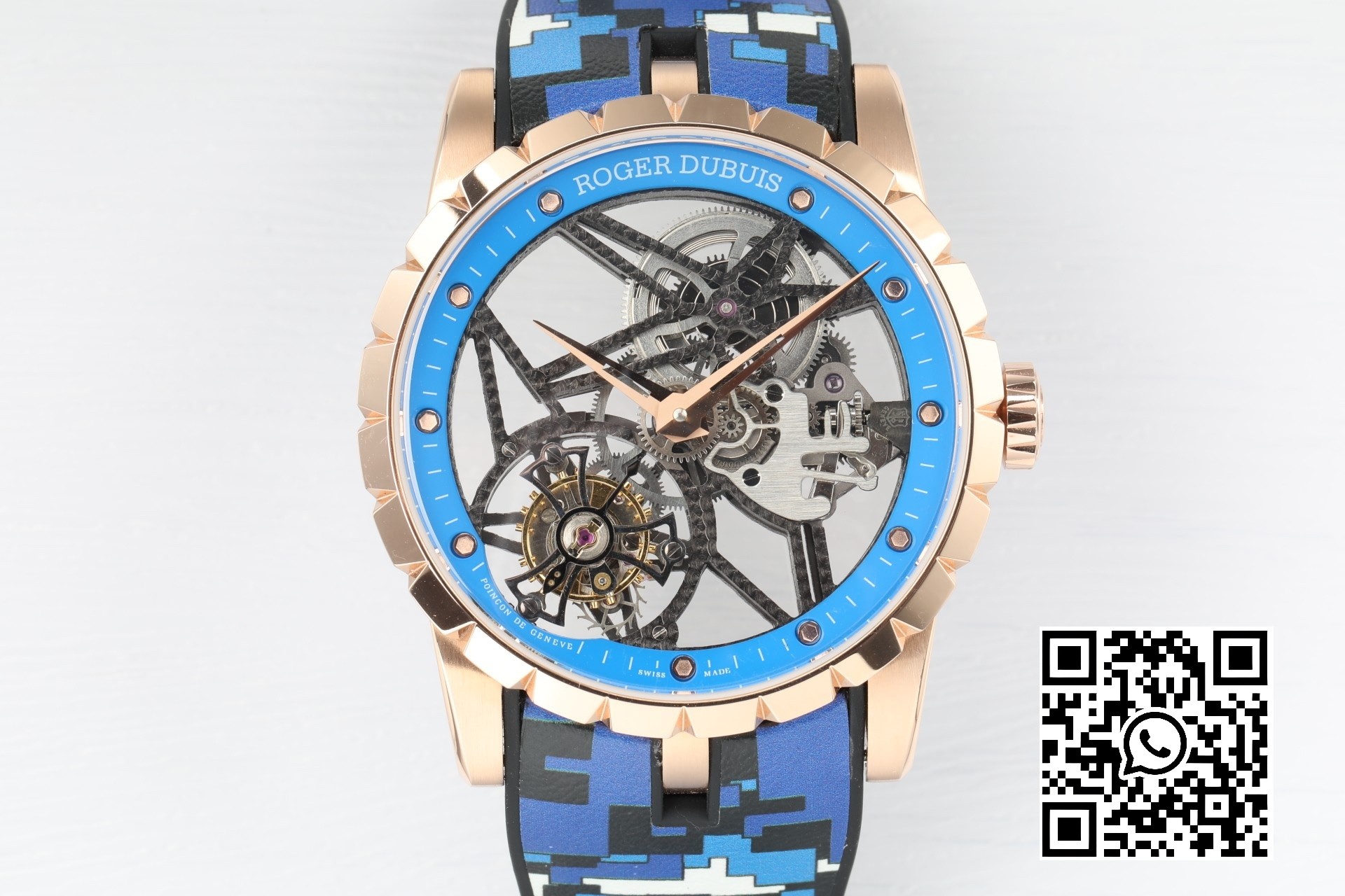 Roger Dubuis Excalibur Rddbex0940 RG BBR Factory 1:1 Best Edition Skeleton Dial