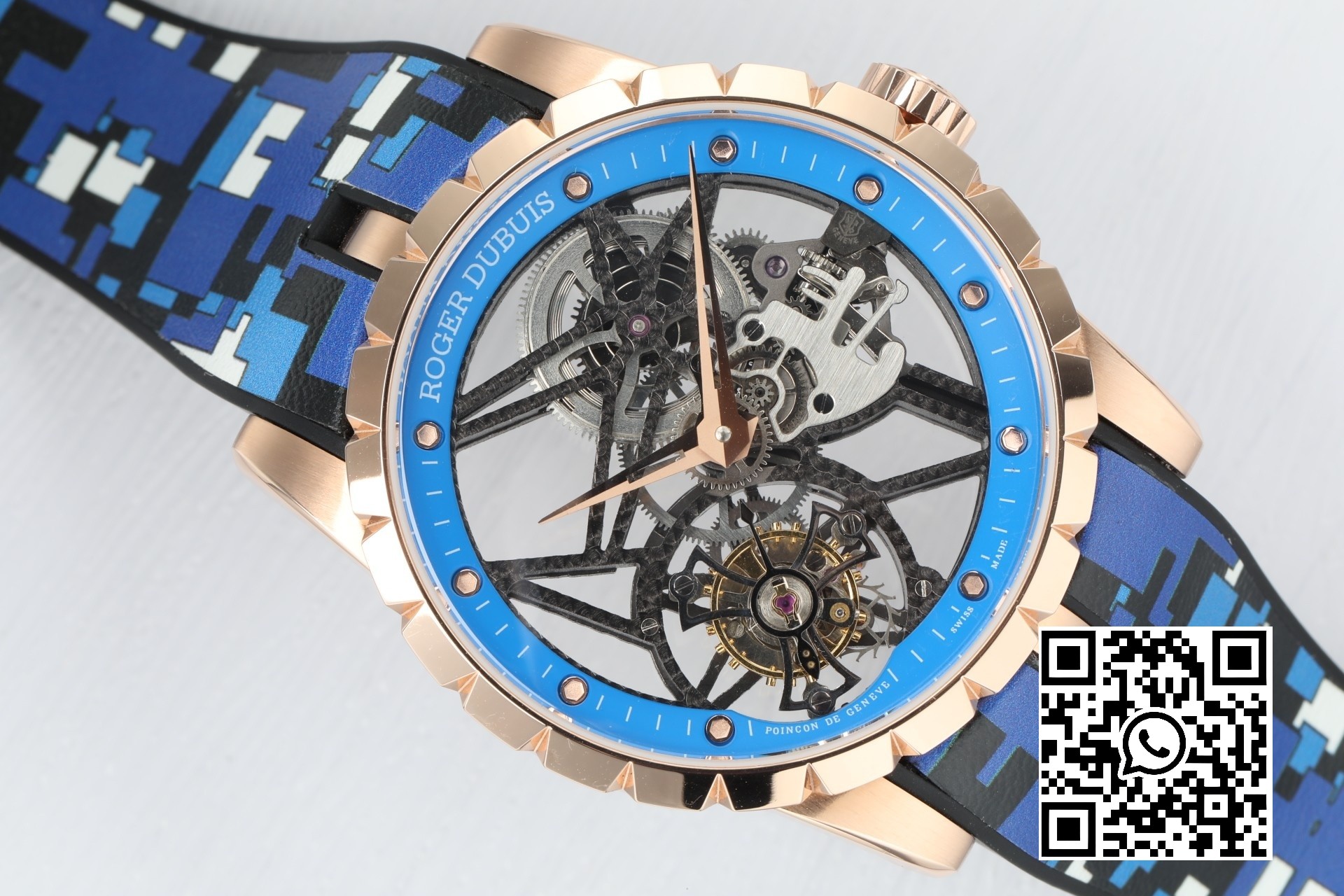 Roger Dubuis Excalibur Rddbex0940 RG BBR Factory 1:1 Best Edition Skeleton Dial