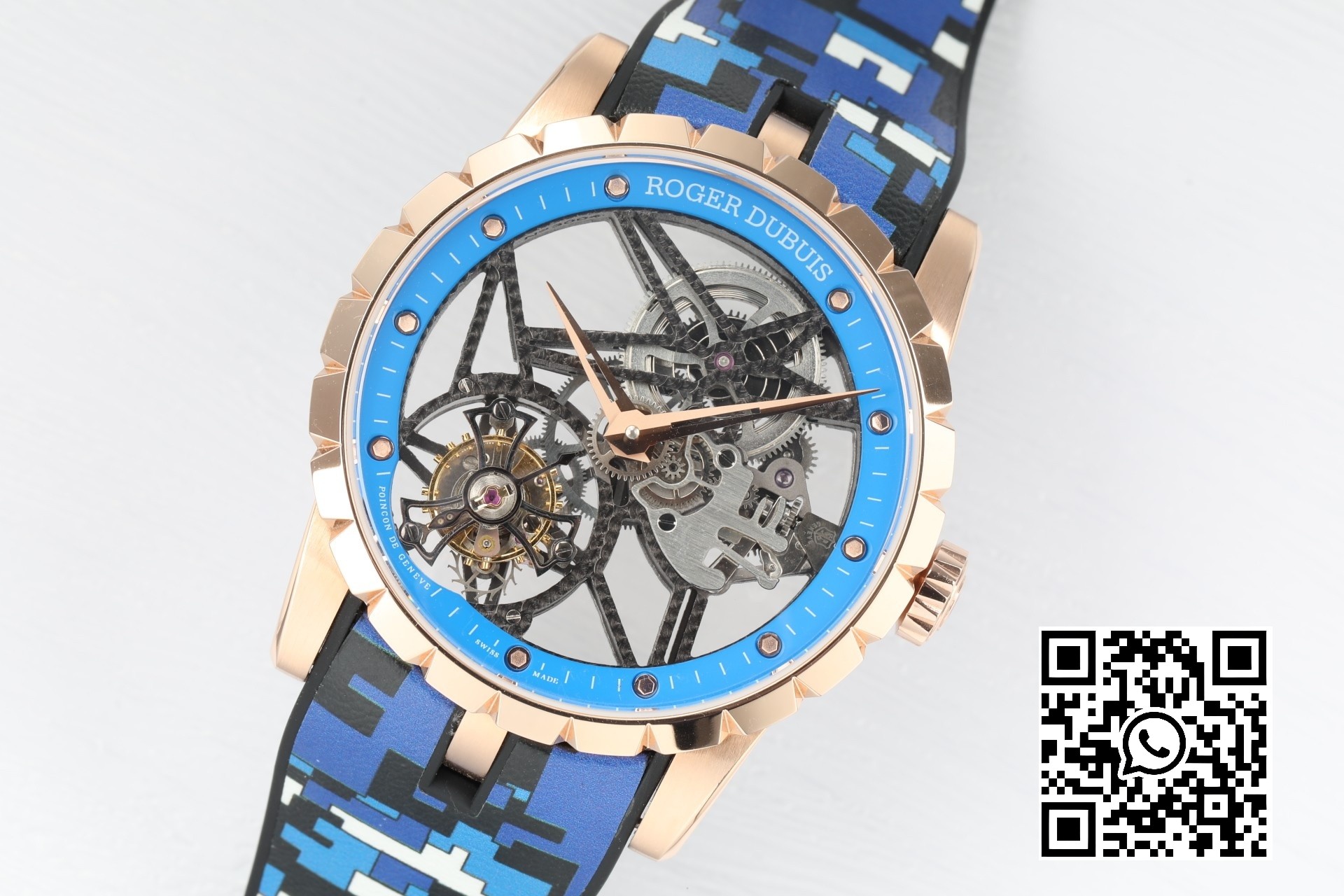 Roger Dubuis Excalibur Rddbex0940 RG BBR Factory 1:1 Best Edition Skeleton Dial