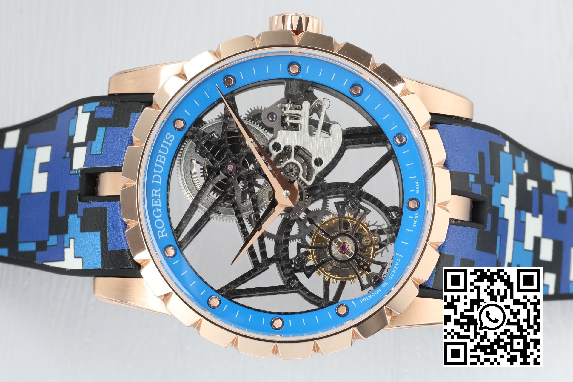 Roger Dubuis Excalibur Rddbex0940 RG BBR Factory 1:1 Best Edition Skeleton Dial