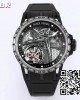 Roger Dubuis Excalibur SPIDER RDDBEX0815 BBR Factory Best Edition Skeleton Black Dial