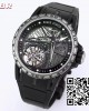 Roger Dubuis Excalibur SPIDER RDDBEX0815 BBR Factory Best Edition Skeleton Black Dial