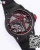 Roger Dubuis Excalibur SPIDER RDDBEX0817 BBR Factory Best Edition Skeleton Black Dial