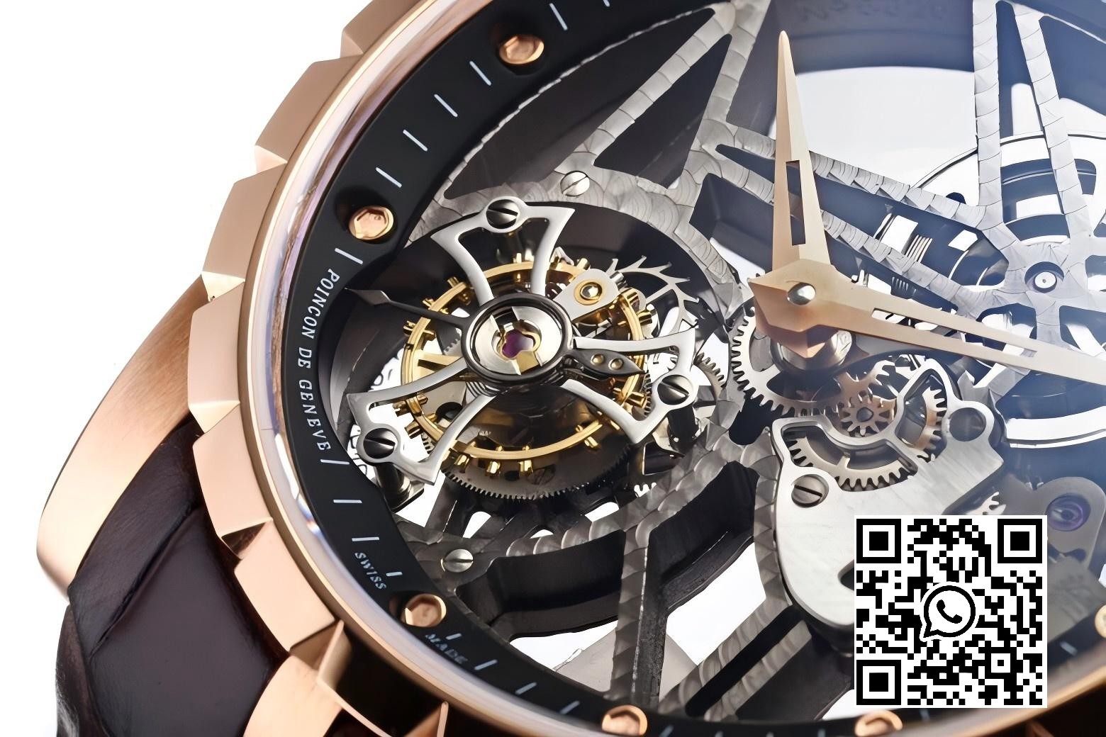 Roger Dubuis Excalibur Rddbex0393 RG BBR Factory 1:1 Best Edition Skeleton Dial