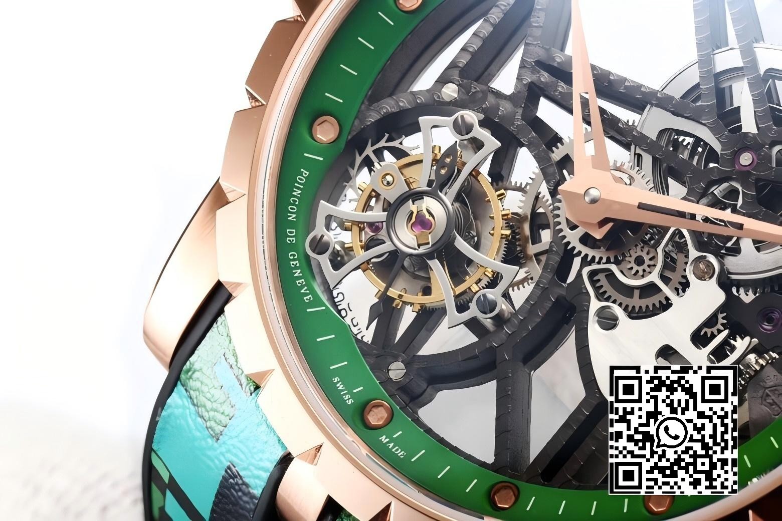 Roger Dubuis Excalibur Rddbex0393 RG BBR Factory 1:1 Best Edition Skeleton Dial