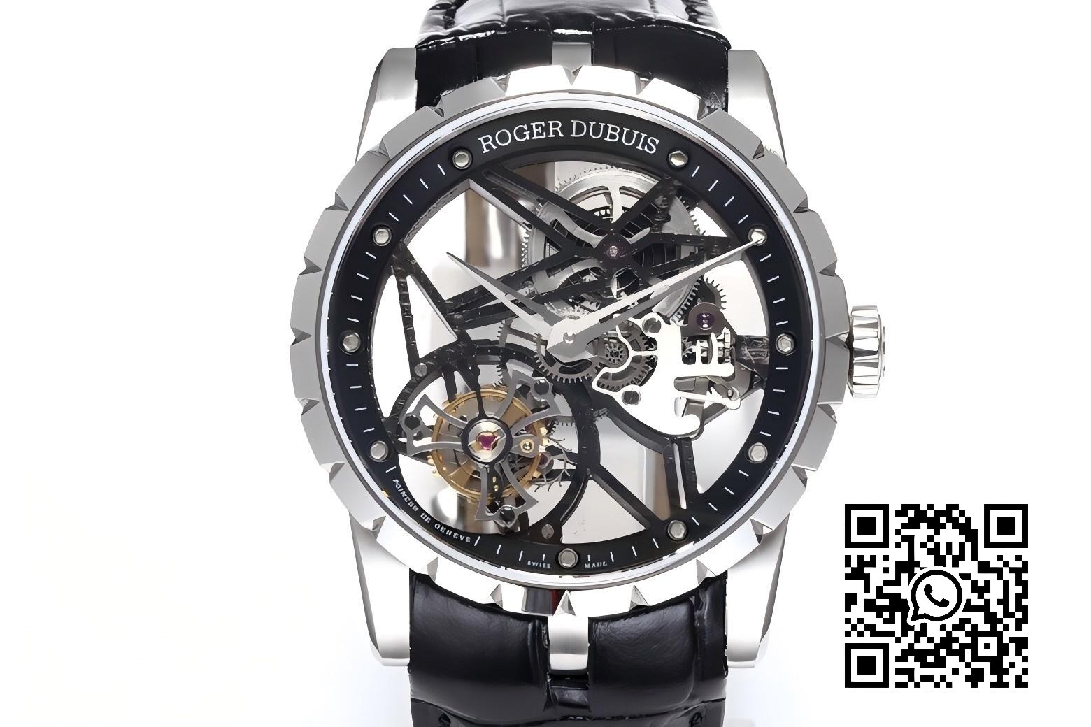 Roger Dubuis Excalibur Rddbex0393 SS BBR Factory 1:1 Best Edition Skeleton Dial