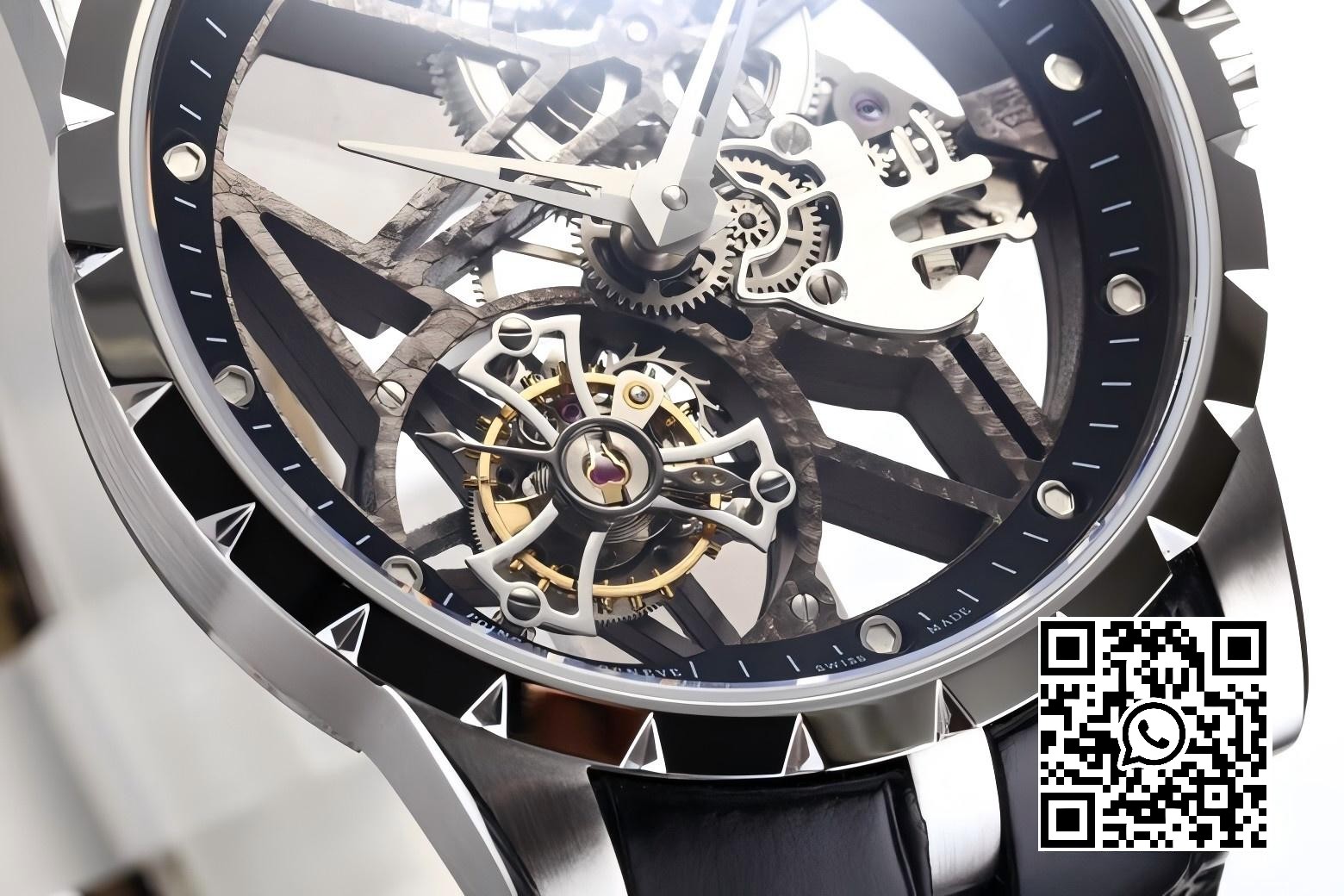 Roger Dubuis Excalibur Rddbex0393 SS BBR Factory 1:1 Best Edition Skeleton Dial