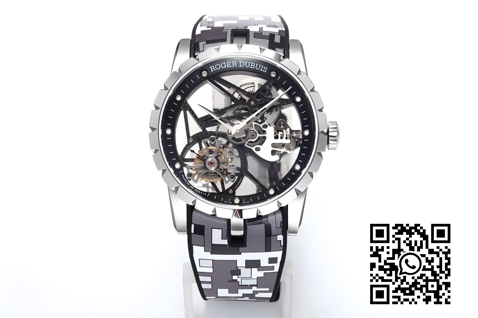 Roger Dubuis Excalibur Rddbex0393 SS BBR Factory 1:1 Best Edition Skeleton Dial