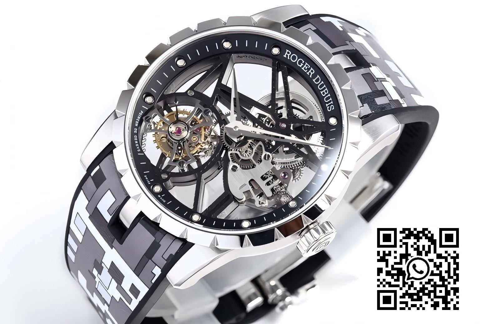 Roger Dubuis Excalibur Rddbex0393 SS BBR Factory 1:1 Best Edition Skeleton Dial