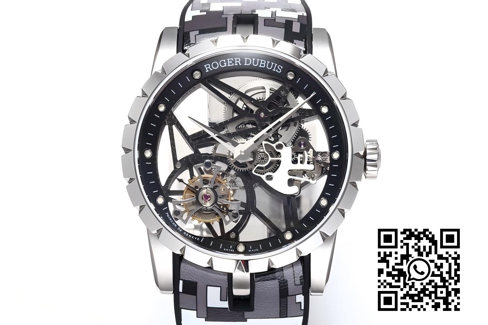 Roger Dubuis Excalibur Rddbex0393 SS BBR Factory 1:1 Best Edition Skeleton Dial