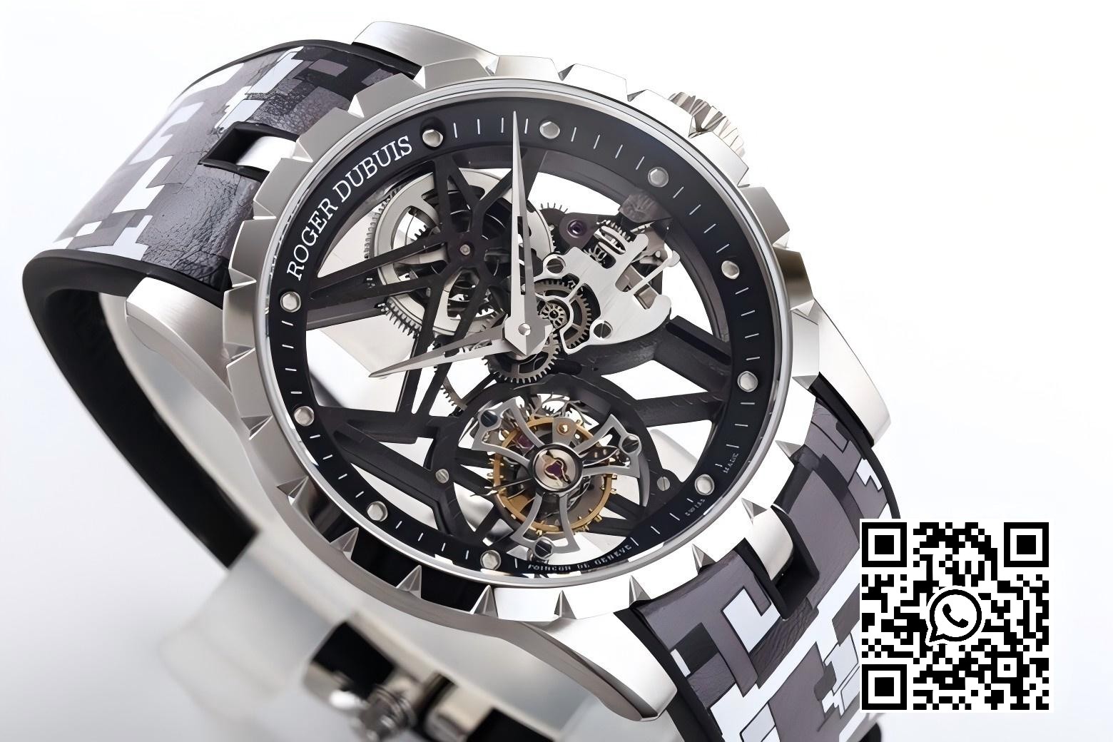 Roger Dubuis Excalibur Rddbex0393 SS BBR Factory 1:1 Best Edition Skeleton Dial