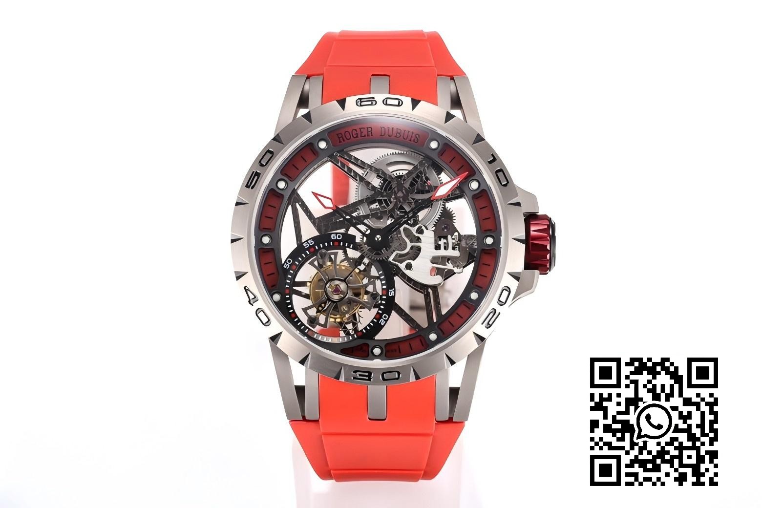 Roger Dubuis Excalibur RDDBEX0479 BBR Factory 1:1 Best Edition Skeleton Black Dial