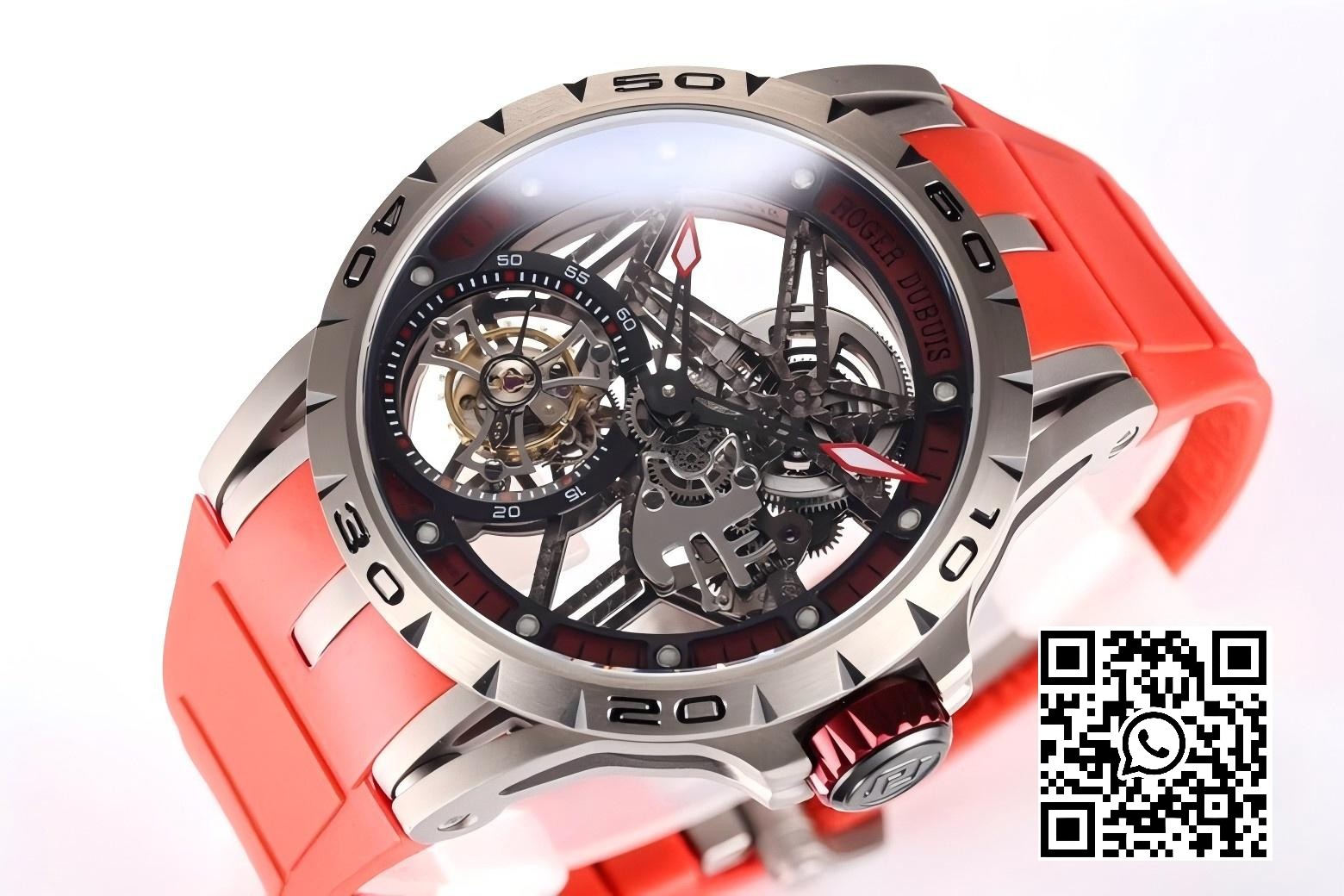 Roger Dubuis Excalibur RDDBEX0479 BBR Factory 1:1 Best Edition Skeleton Black Dial