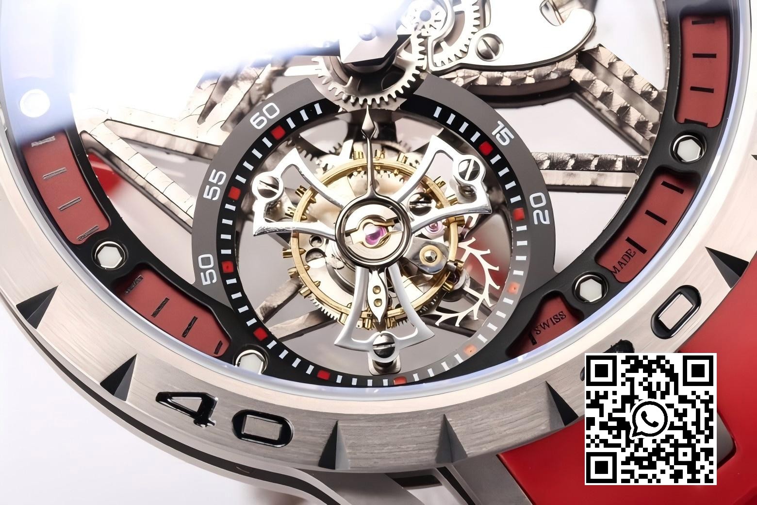 Roger Dubuis Excalibur RDDBEX0479 BBR Factory 1:1 Best Edition Skeleton Black Dial