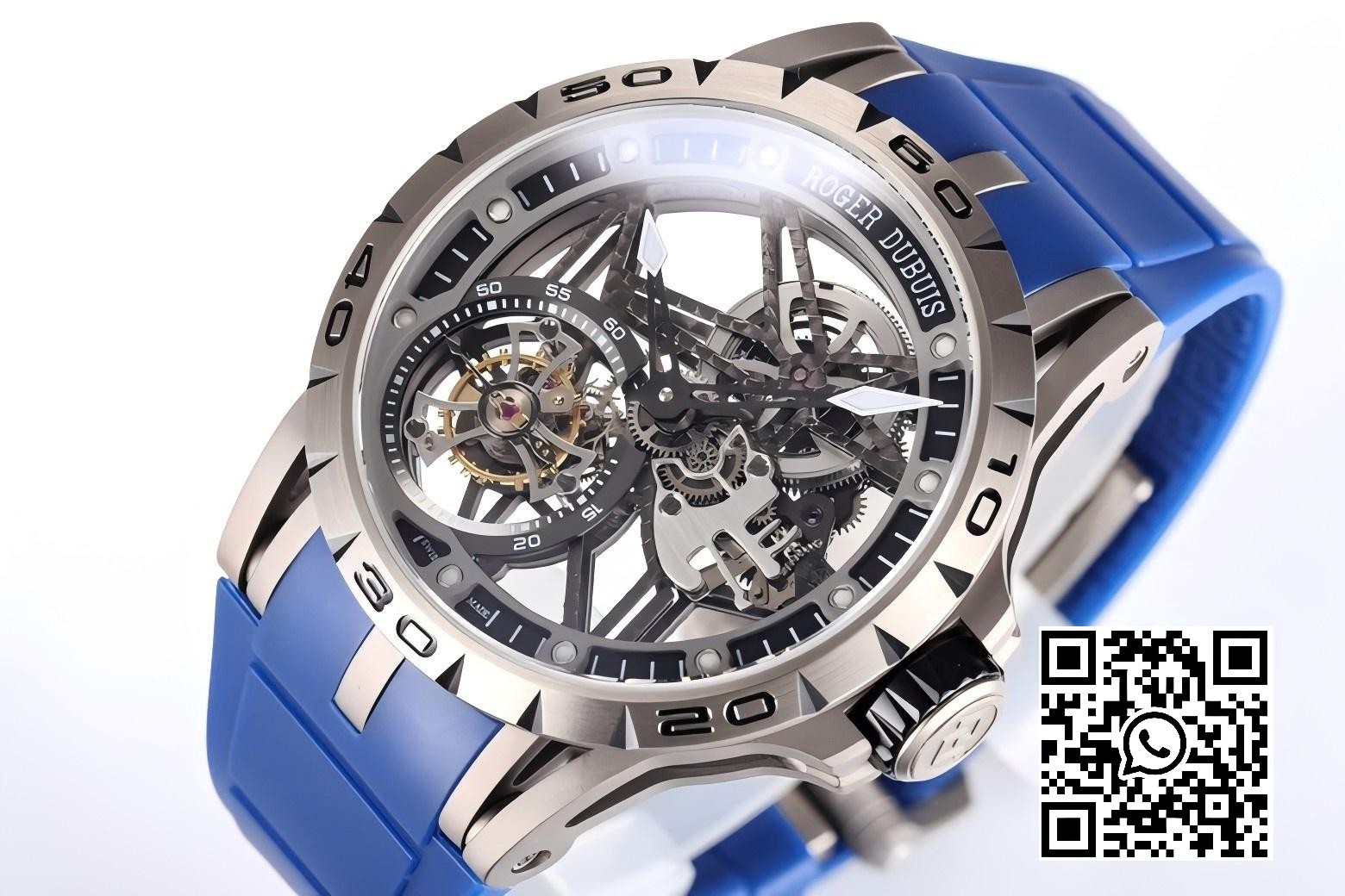 Roger Dubuis Excalibur RDDBEX0479 BBR Factory 1:1 Best Edition Skeleton Black Dial