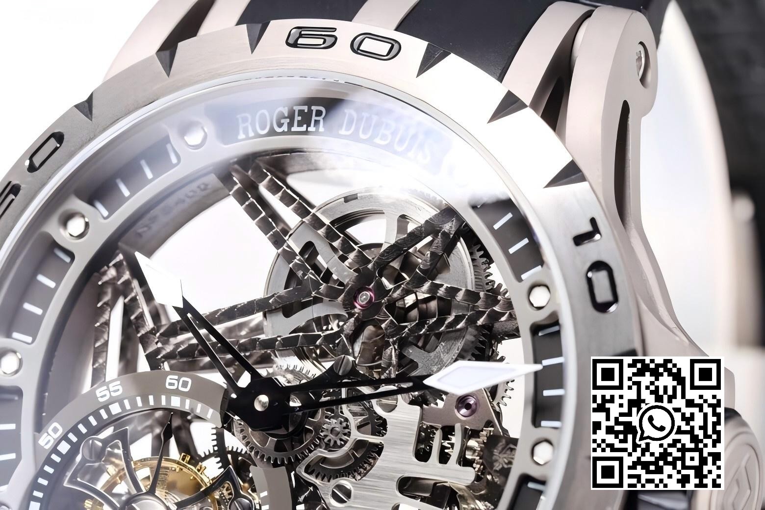 Roger Dubuis Excalibur RDDBEX0479 BBR Factory 1:1 Best Edition Skeleton Black Dial