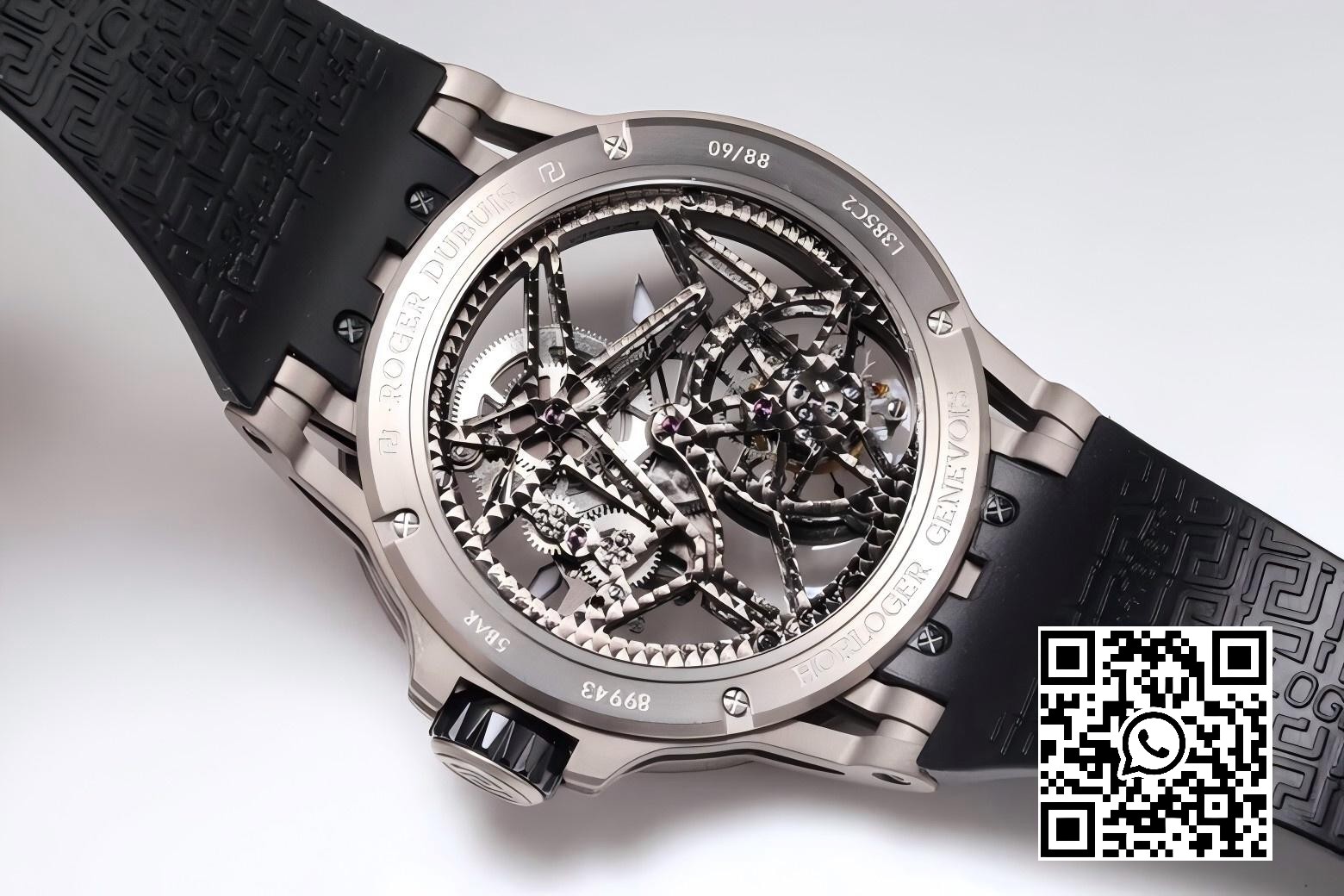 Roger Dubuis Excalibur RDDBEX0479 BBR Factory 1:1 Best Edition Skeleton Black Dial