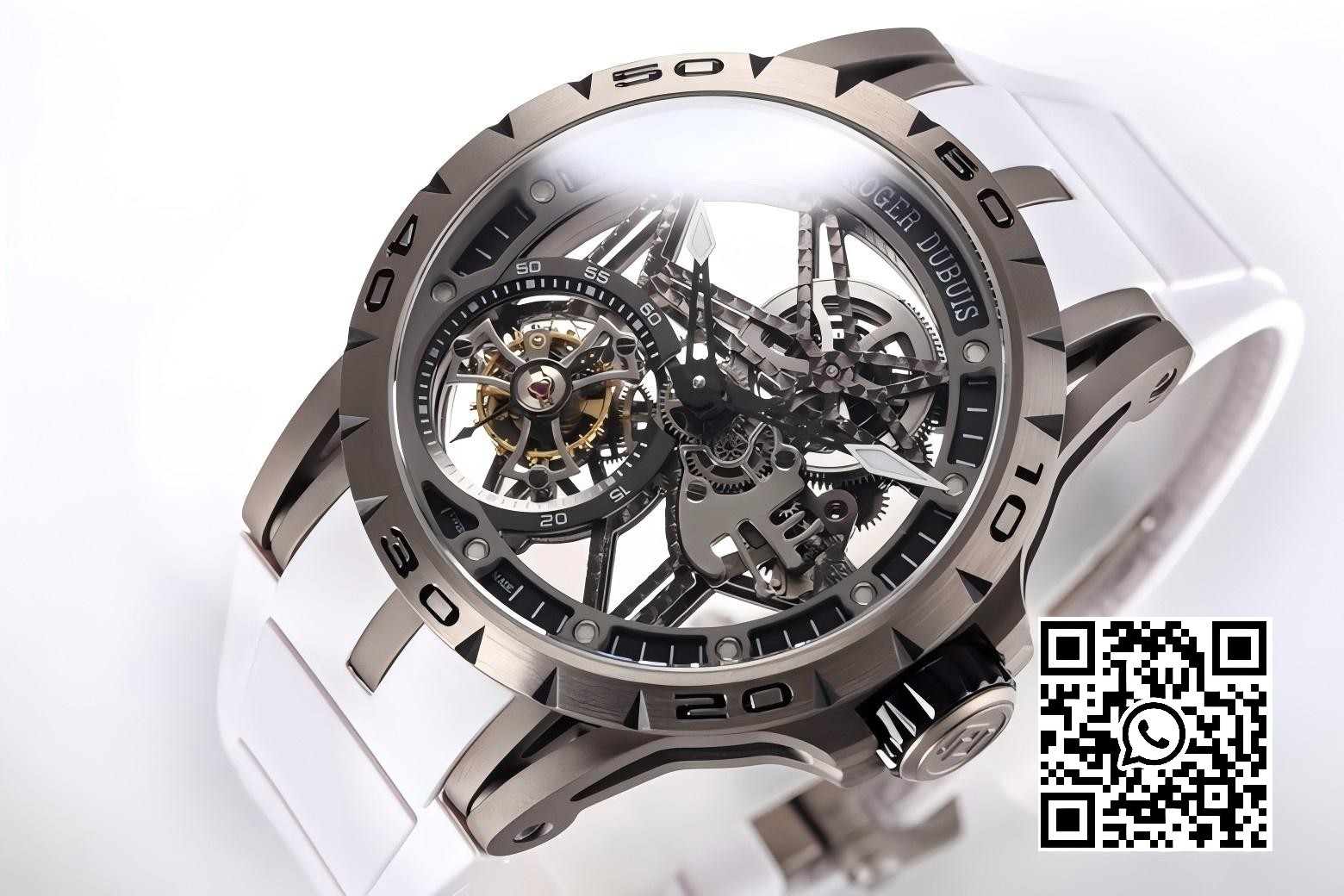 Roger Dubuis Excalibur RDDBEX0546 BBR Factory 1:1 Best Edition Skeleton Black Dial