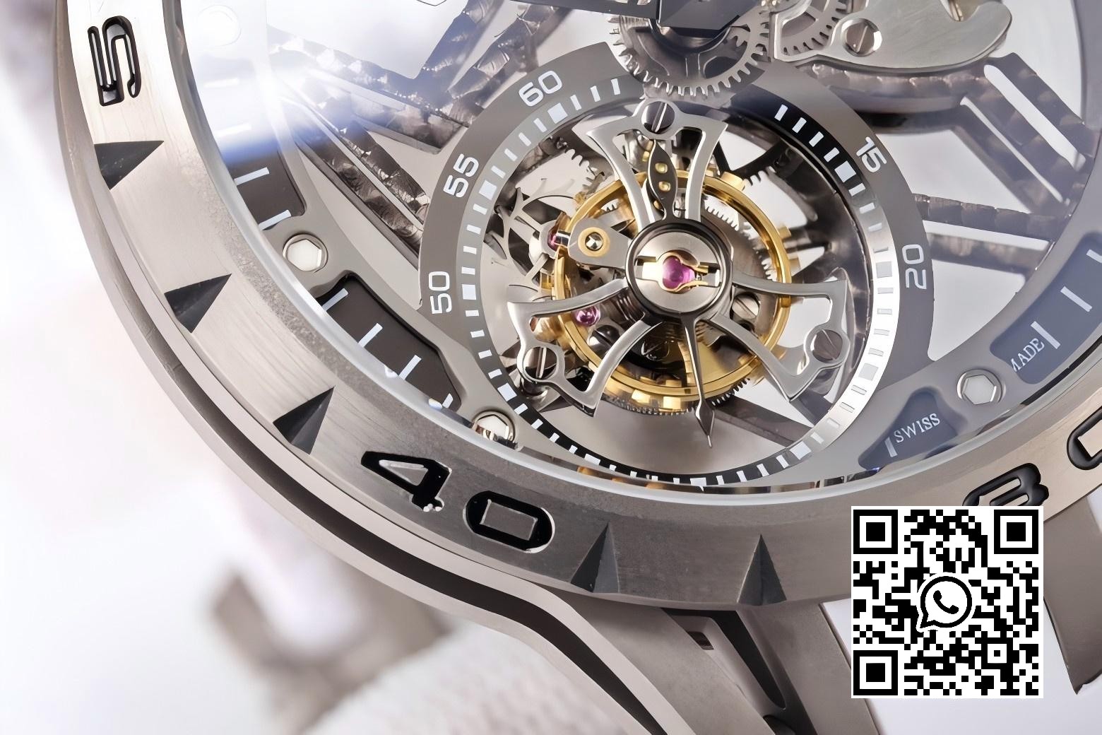 Roger Dubuis Excalibur RDDBEX0546 BBR Factory 1:1 Best Edition Skeleton Black Dial