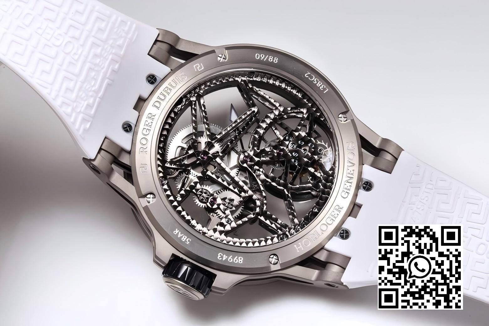 Roger Dubuis Excalibur RDDBEX0546 BBR Factory 1:1 Best Edition Skeleton Black Dial