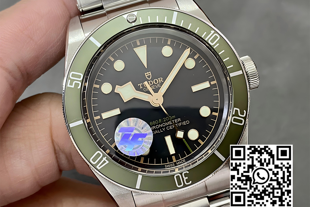 Tudor M79230G Black Bay “Green” Exclusive to Harrods ZF Factory 1:1 Best Edition on SS Bracelet A2824 V5