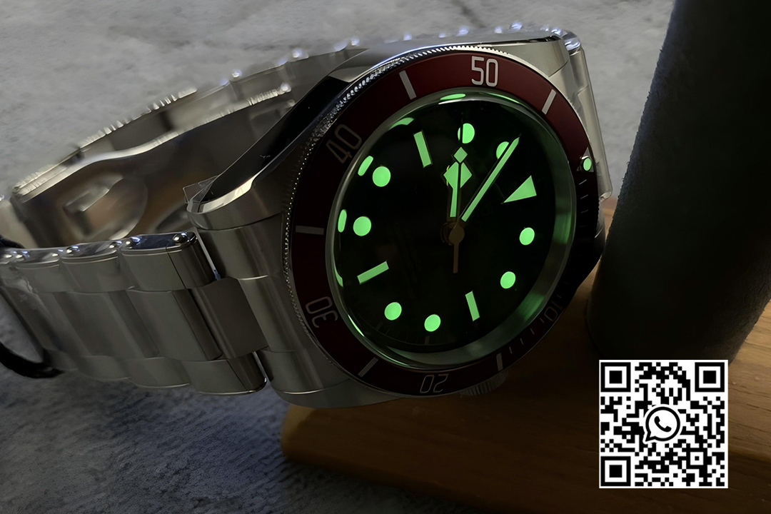 Tudor M7941 Heritage Black Bay Red Bezel ZF Factory 1:1 Best Edition on SS Jubilee Bracelet A2824