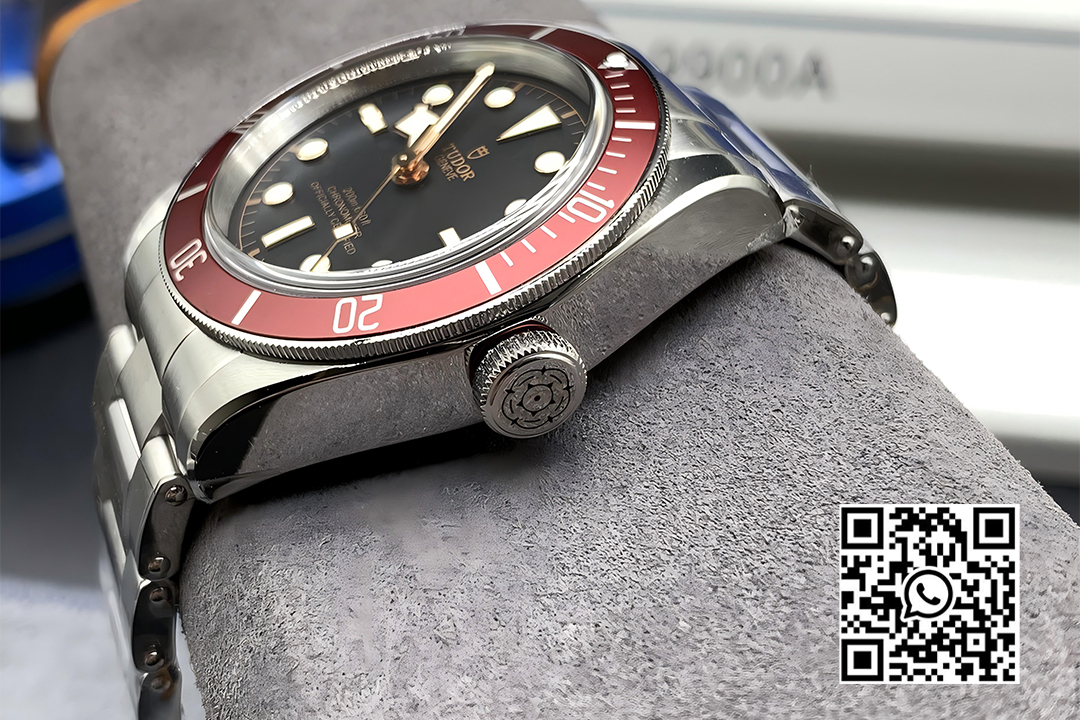 Tudor M7941 Heritage Black Bay Red Bezel ZF Factory 1:1 Best Edition on SS Jubilee Bracelet A2824