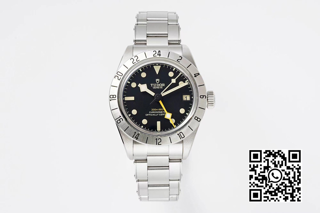 Tudor M79470 Black Bay GMT SS Bezel ZF Factory 1:1 Best Edition Black Dial