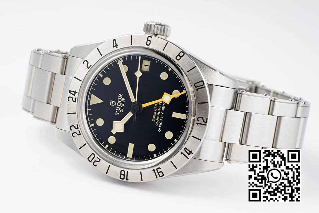 Tudor M79470 Black Bay GMT SS Bezel ZF Factory 1:1 Best Edition Black Dial