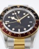 Tudor M79833 Black Bay GMT S&G Black/Brown Bezel ZF Factory 1:1 Best Edition on SS/YG Bracelet A2836