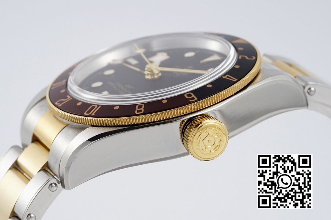 Tudor M79833 Black Bay GMT S&G Black/Brown Bezel ZF Factory 1:1 Best Edition on SS/YG Bracelet A2836