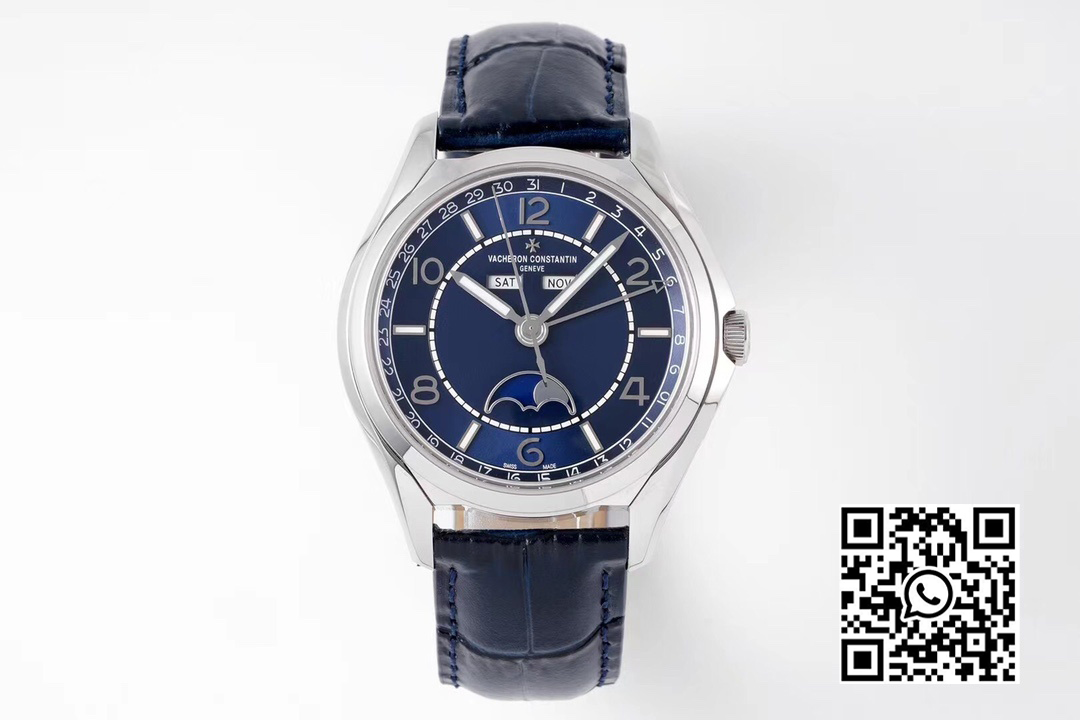 Vacheron Constantin Fiftysix Complete Calendar 4000E/000A-B548 SS 40mm ZF Factory 1:1 Best Edition Blue Dial