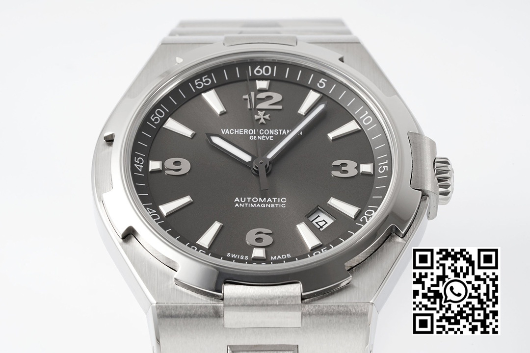 Vacheron Constantin Overseas 47040/000W-9500 SS PPF Factory 1:1 Best Edition Gray Textured Dial