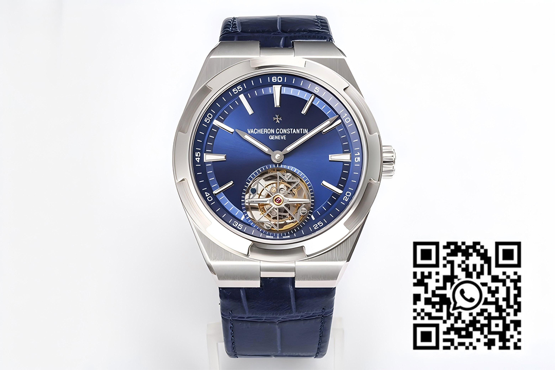 Vacheron Constantin Overseas Tourbillon Ref 6000V/110A-B544 SS BBR Factory 1:1 Best Edition Blue Dial