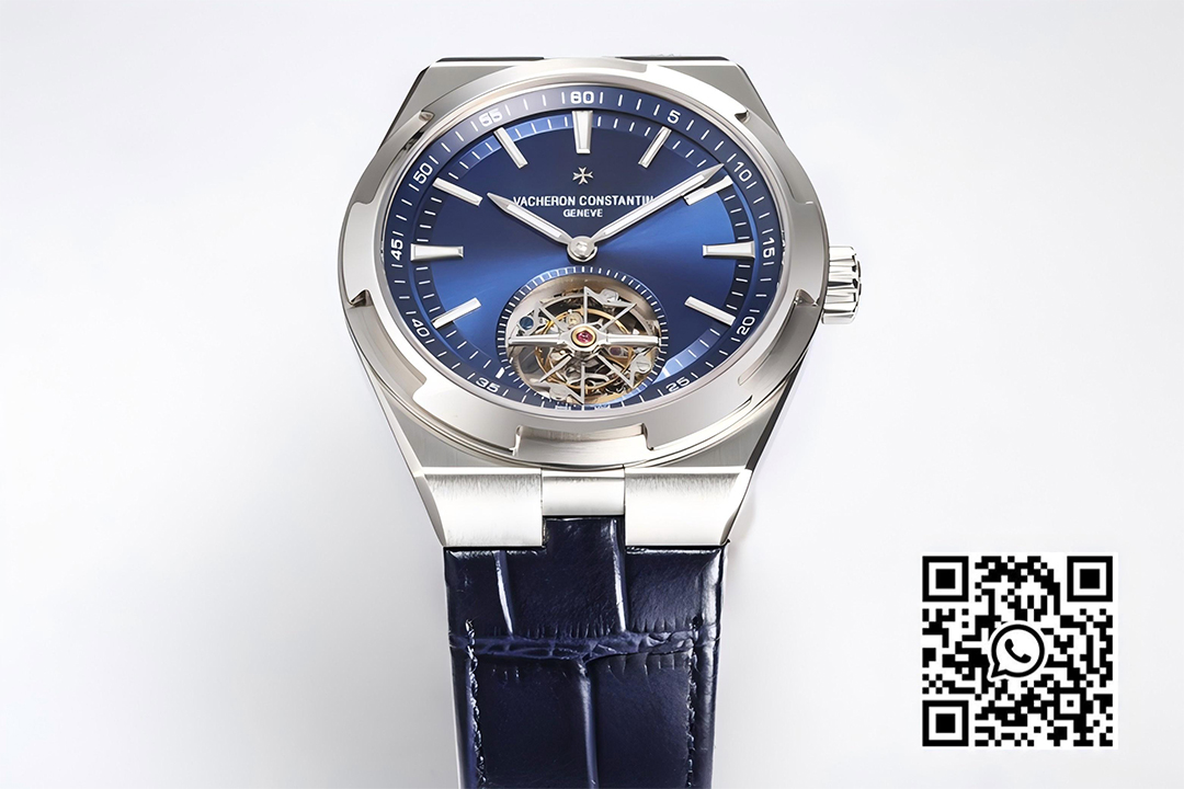 Vacheron Constantin Overseas Tourbillon Ref 6000V/110A-B544 SS BBR Factory 1:1 Best Edition Blue Dial